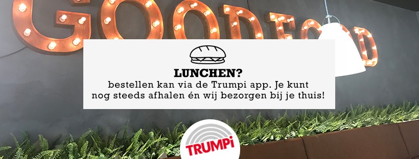 Lunch bestellen // via de App of Online!